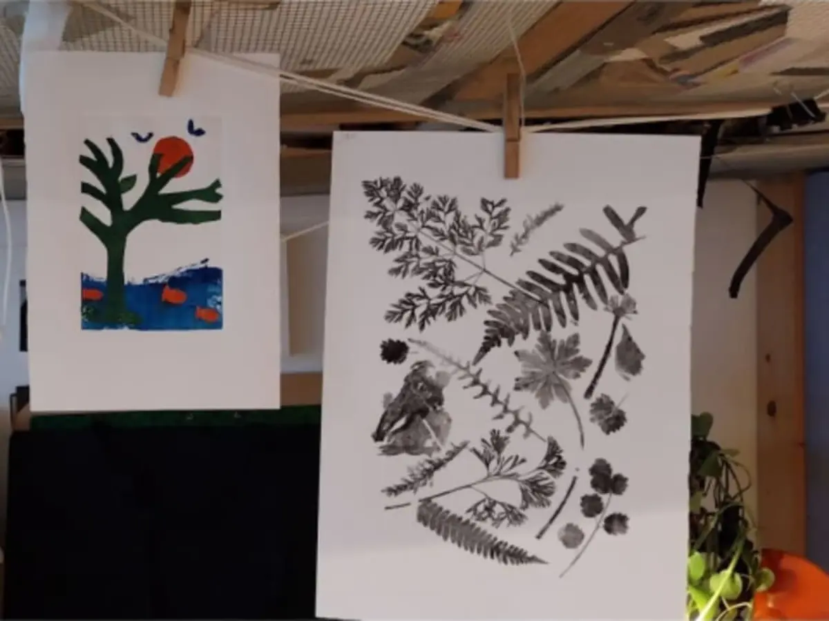 Atelier d'initiation au monotype sur papier à Strasbourg (67)
