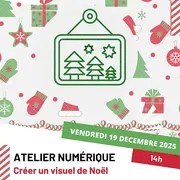 Atelier D'Initiation Au Numérique - Créer Un Visuel De Noël, Pêle-Mêle De Photos Pour Les Fêtes