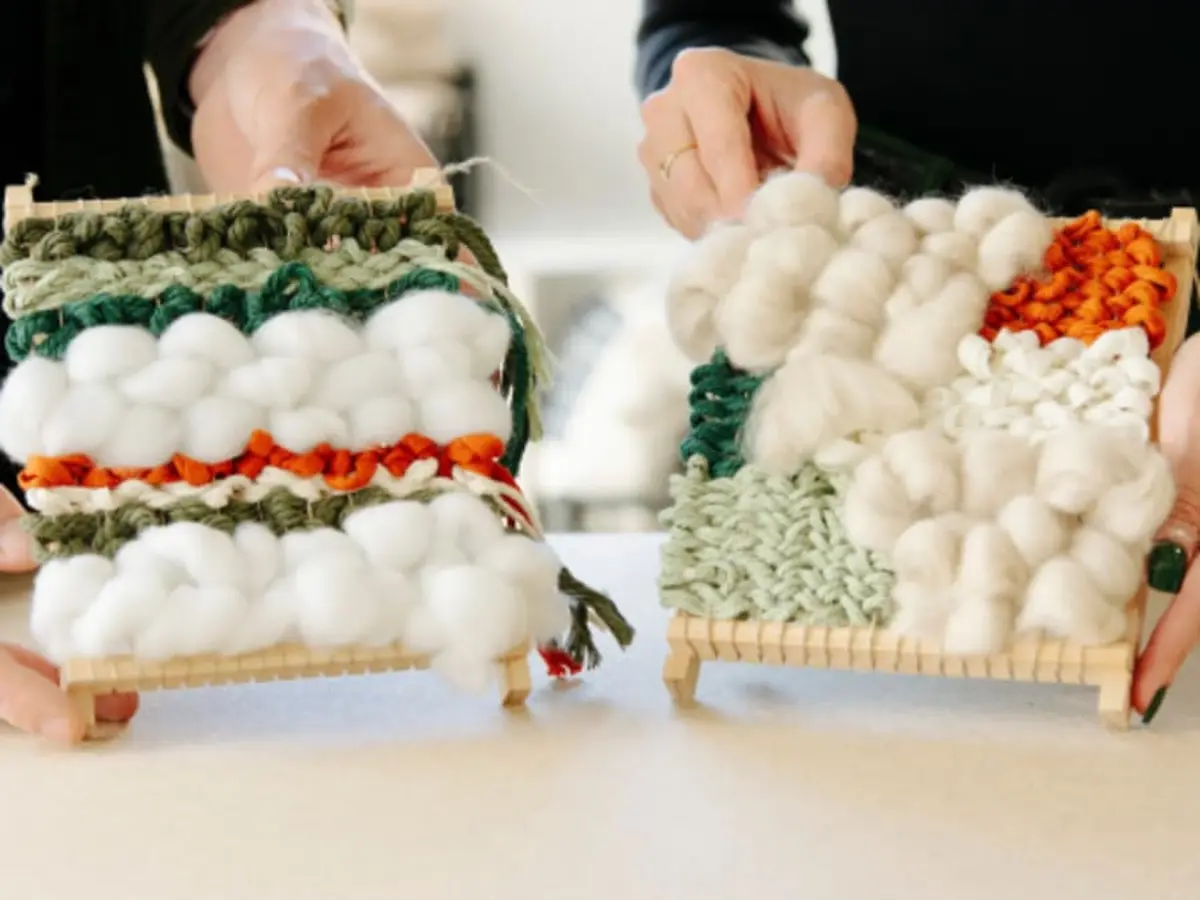 Atelier d'initiation au tissage contemporain à Saint-Marcel (71)