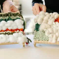 Atelier d'initiation au tissage contemporain à Saint-Marcel (71)