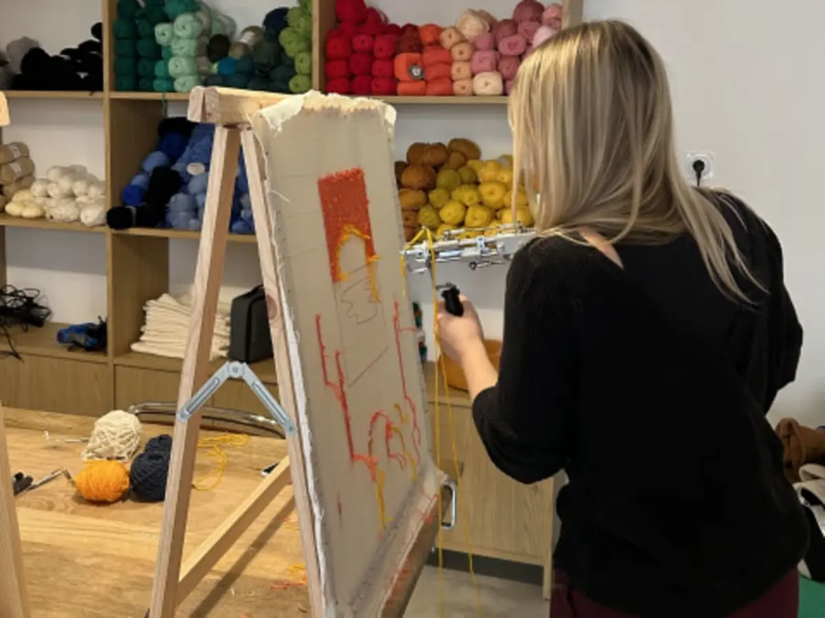 Atelier d'initiation au tufting à Montpellier (34)