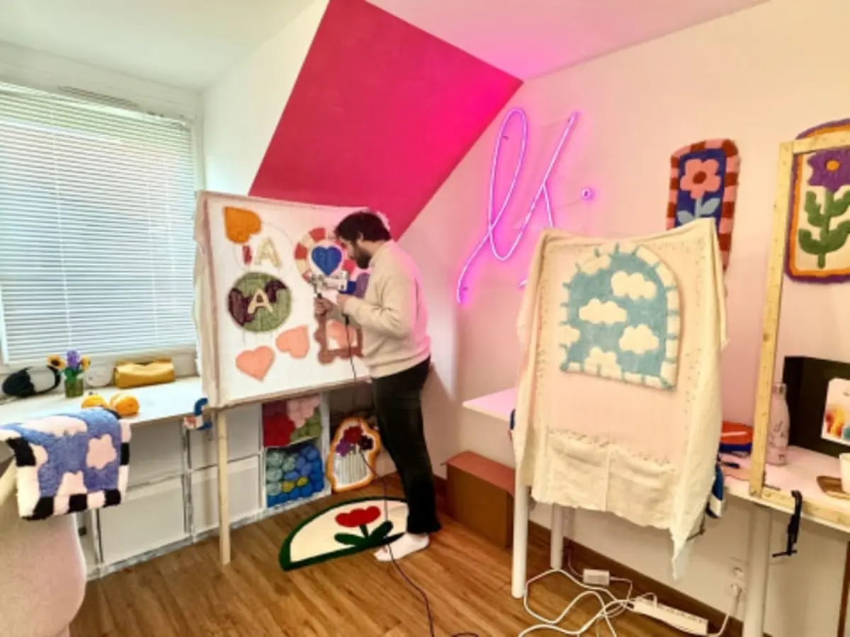 Atelier d'initiation au tufting à Verneuil Sur Seine (78)