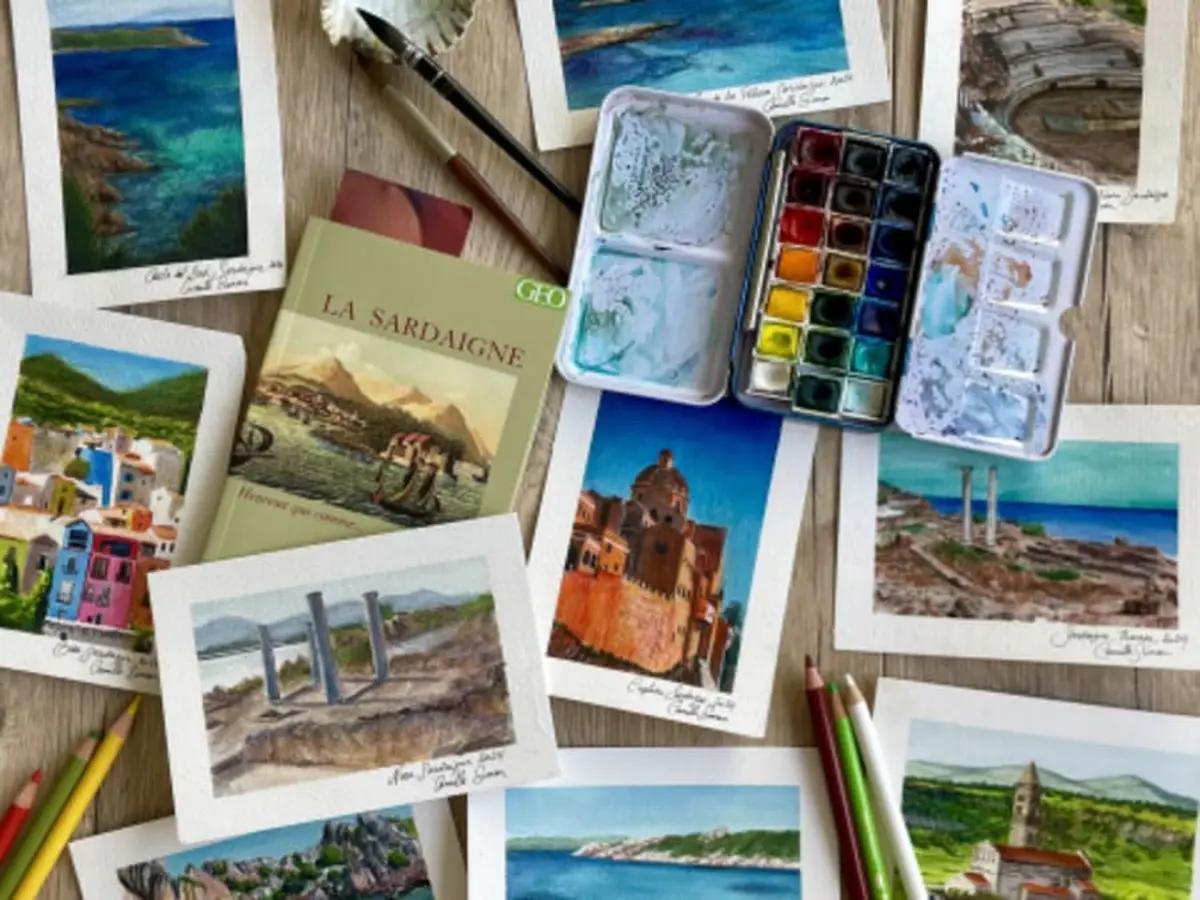 Atelier d'initiation création d'un carnet de voyage à Paris 17e