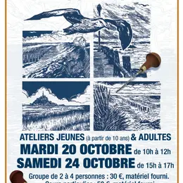 Atelier d'initiation linogravure