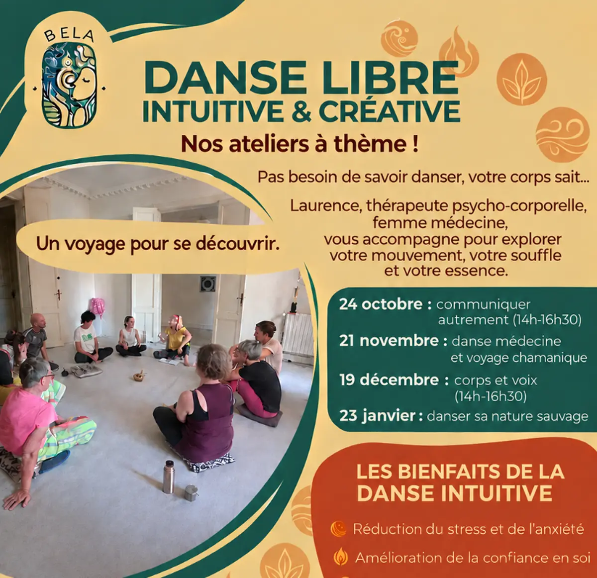 Atelier danse libre à thème