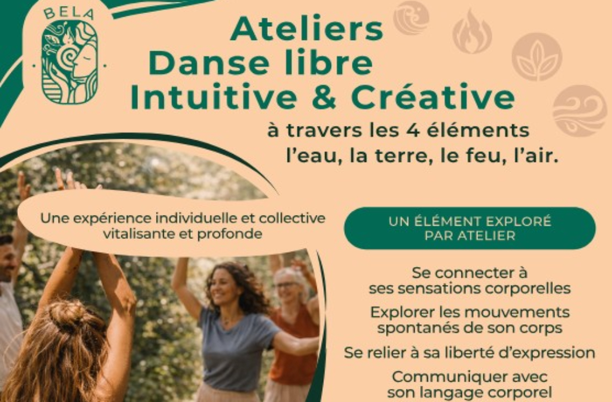 Atelier Danse libre : élément Air