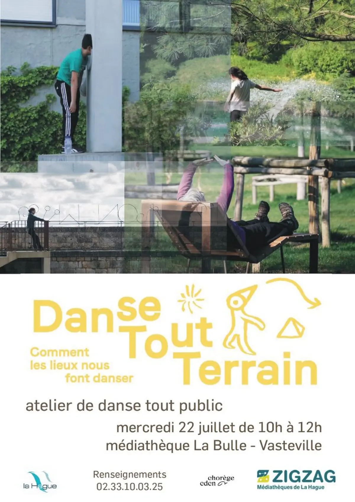 Atelier Danse Tout Terrain : Danser partout