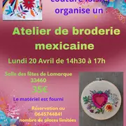 Atelier de broderie mexicaine