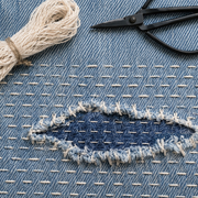 Atelier de broderie sashiko avec TOFU GOES WEST