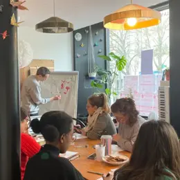 Atelier de carnet de vacances illustré