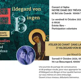 Atelier de chant dans la voie d'Hildegarde de Bingen