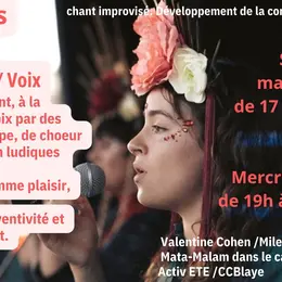Atelier de chant gratuit à Samonac