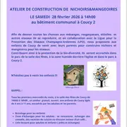 Atelier de construction nichoirs et mangeoires
