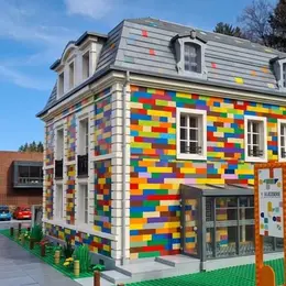 Atelier de constrution - oeuvre collaborative: ma ville en Lego