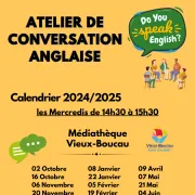 Atelier de conversation en langue anglaise