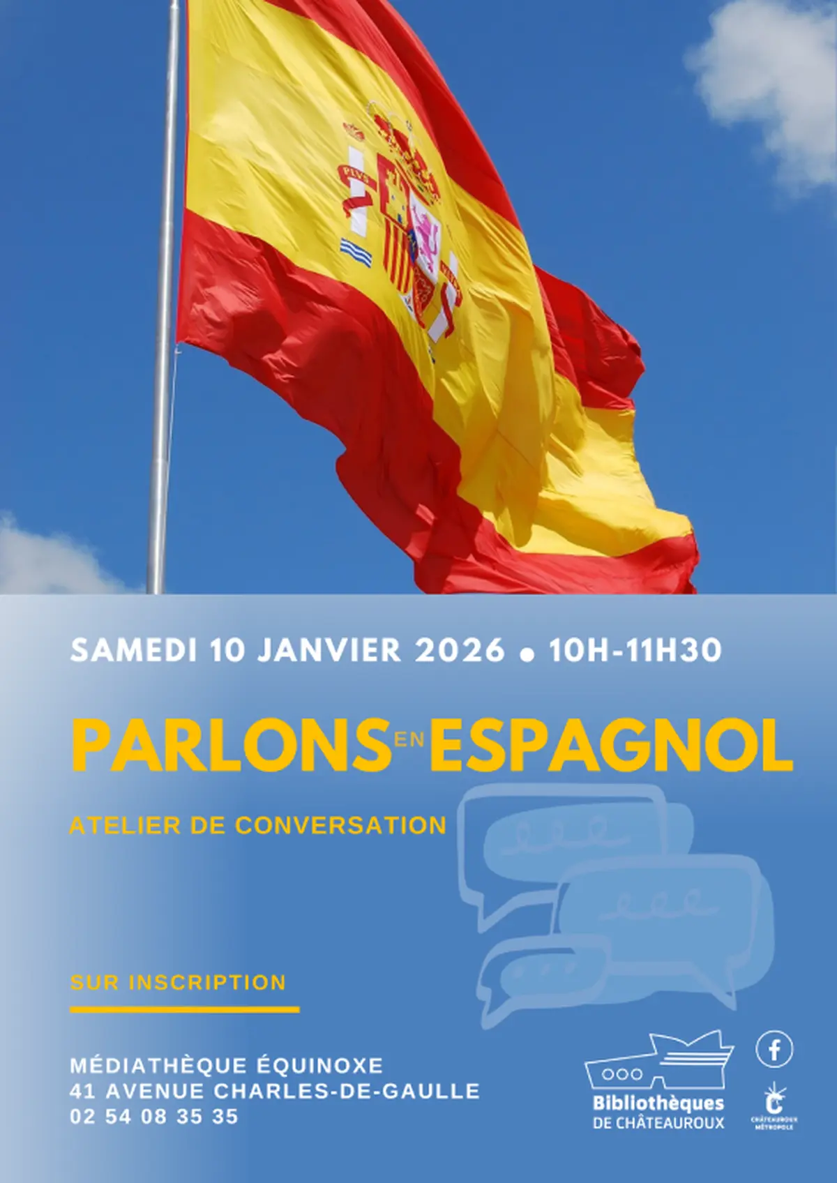 Atelier de conversation : Espagnol