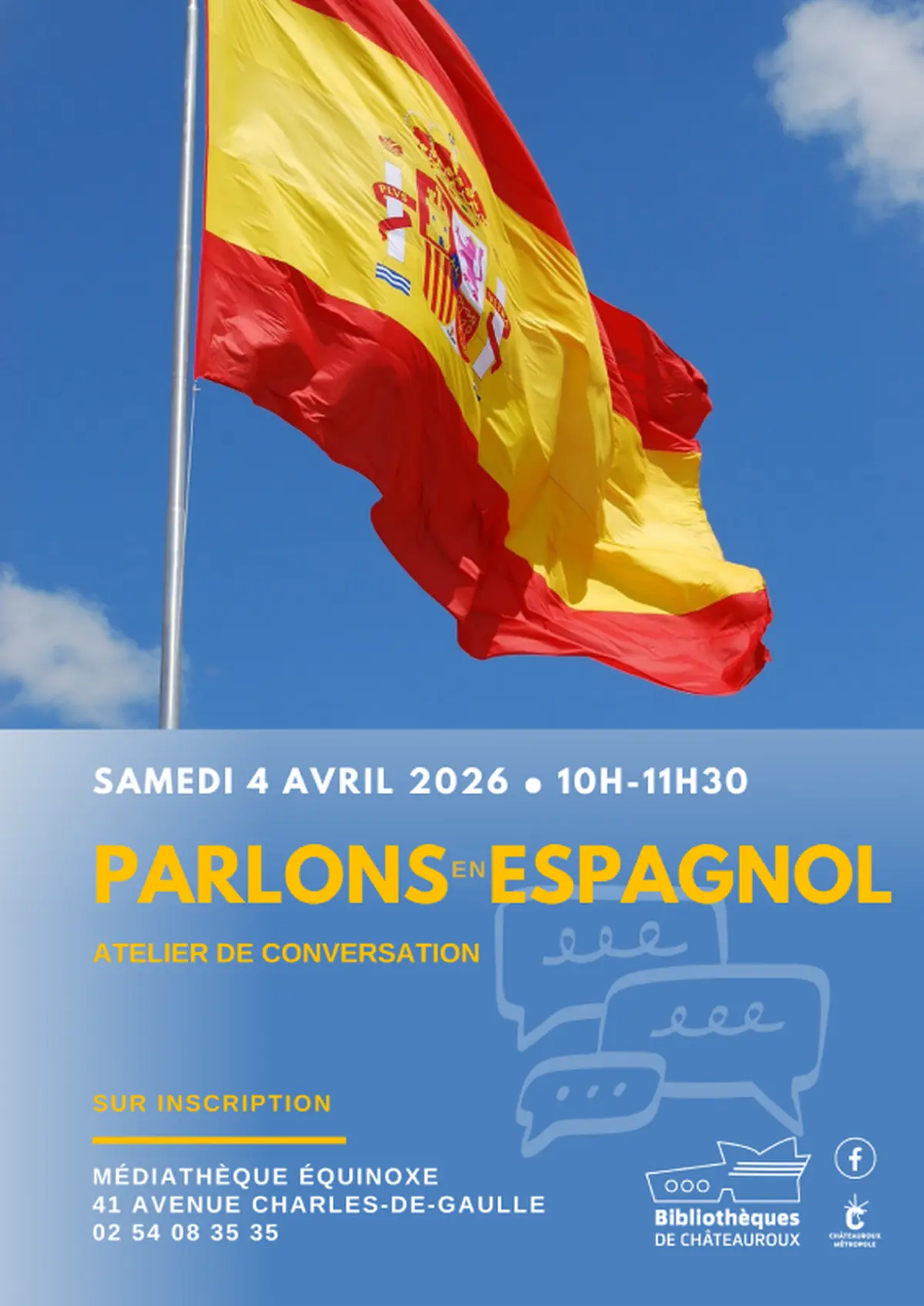 Atelier de conversation : Espagnol