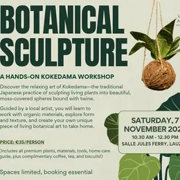 Atelier de création : Botanical Sculpture