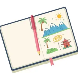 Atelier de création de carnet de voyage jeune public