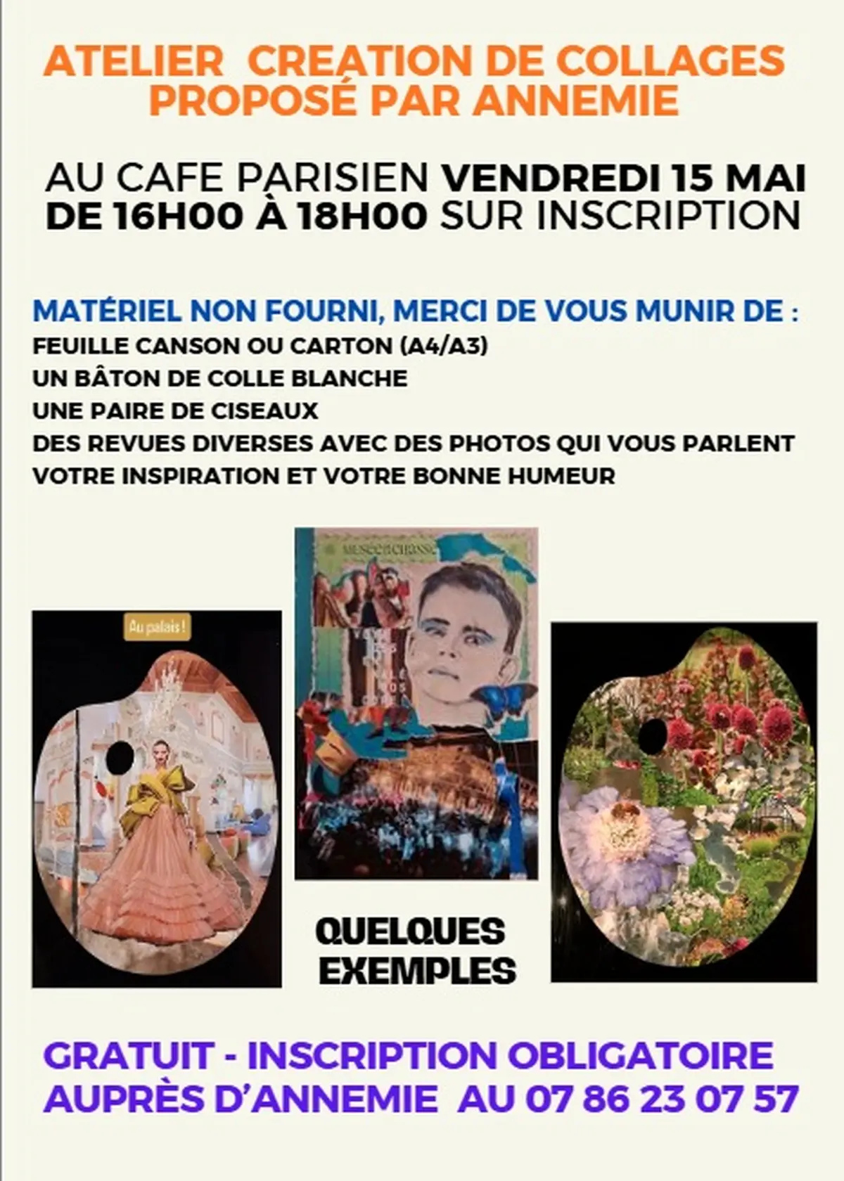 Atelier De Creation De Collage Gratuit