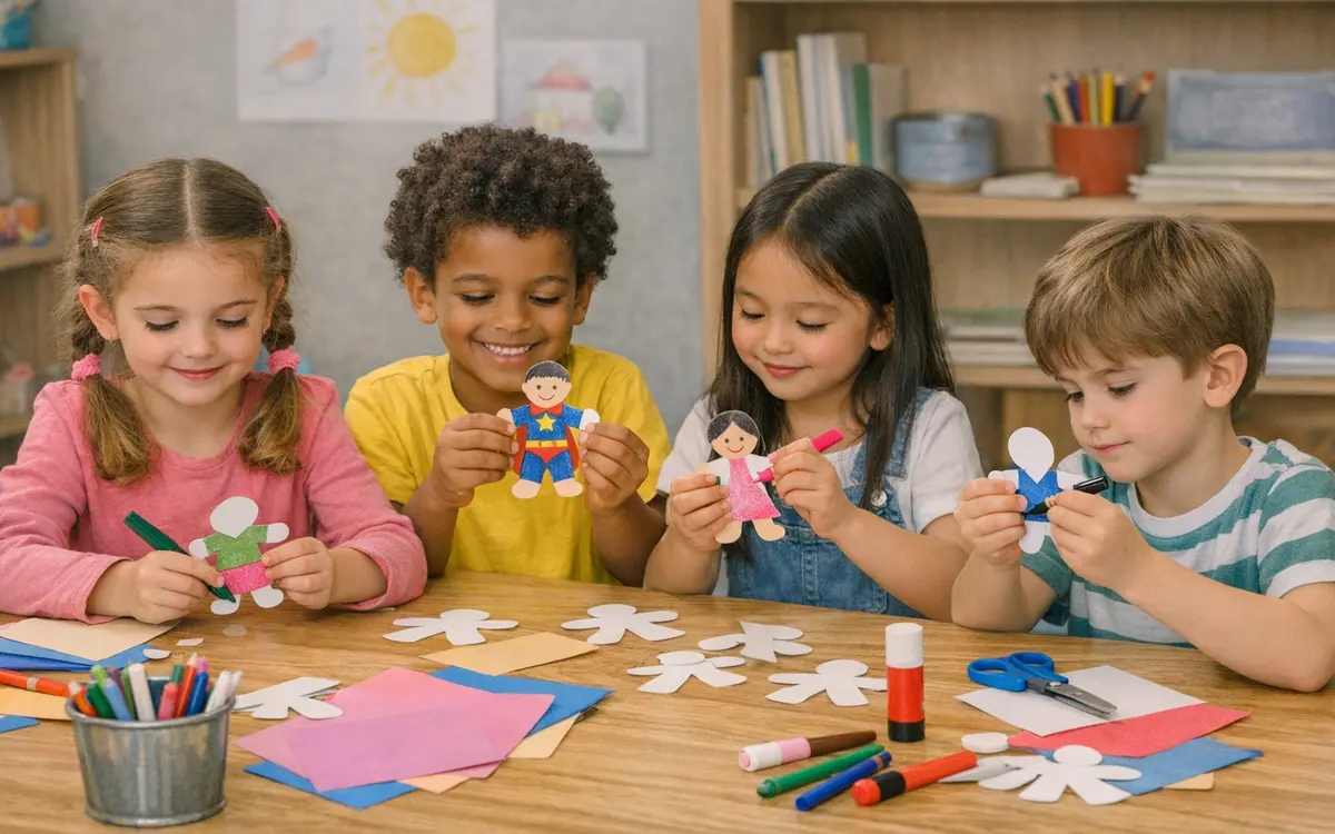 photo d'un atelier créé avec l'IA