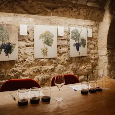 Atelier de création de vin