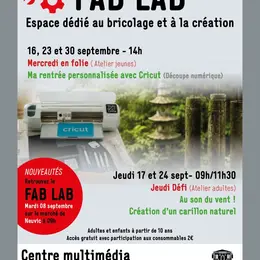 Atelier de création Mercredi en Folie !