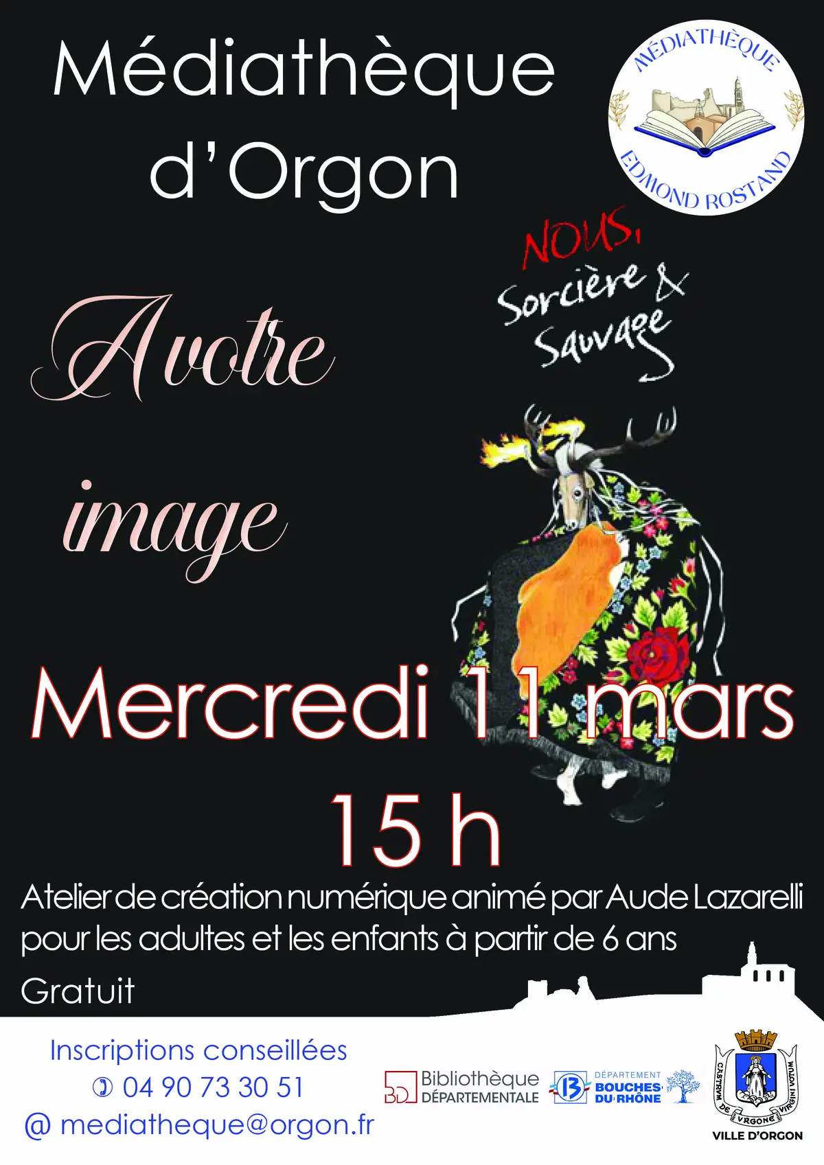 Atelier de création numérique « À votre image »