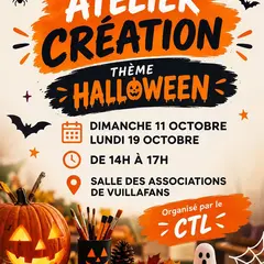 Atelier de créations Halloween