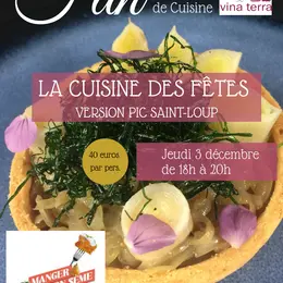 Atelier de cuisine des fêtes