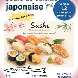 Atelier de cuisine japonaise – SUSHIS