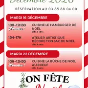 Atelier de cuisine participatif : le hamburger d'Halloween