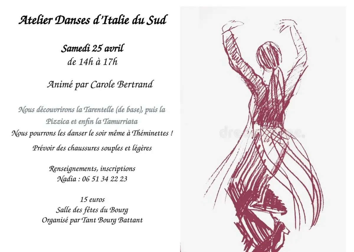 Atelier de danses d’Italie du Sud, Le Bourg