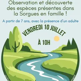 Atelier de découverte de la rivière : Les Pieds dans l'Eau