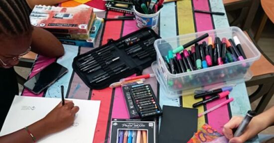 Atelier de dessin pour enfants &agrave; Metz (57)