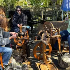 Atelier de Filage de Laine à Guînes (62)