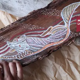 Atelier De L'Exposition: Peinture Sur écorce