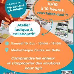 Atelier de la Fresque de l'économie circulaire