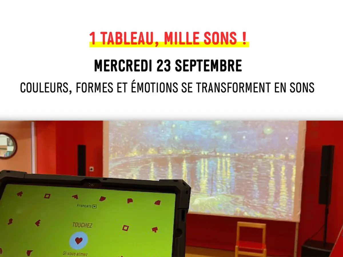 Atelier de la Microfolie - Diffusion de la collection sur la nouvelle Aquitaine