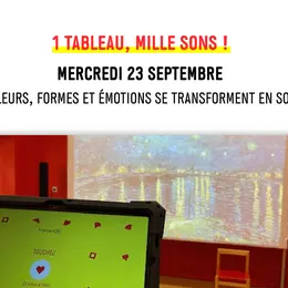 Atelier de la Microfolie - Diffusion de la collection sur la nouvelle Aquitaine