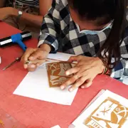 Atelier de linogravure à Paris 19ème