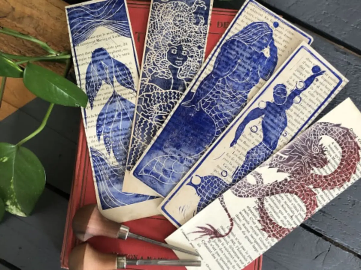 Atelier de Linogravure à Rezé (44)