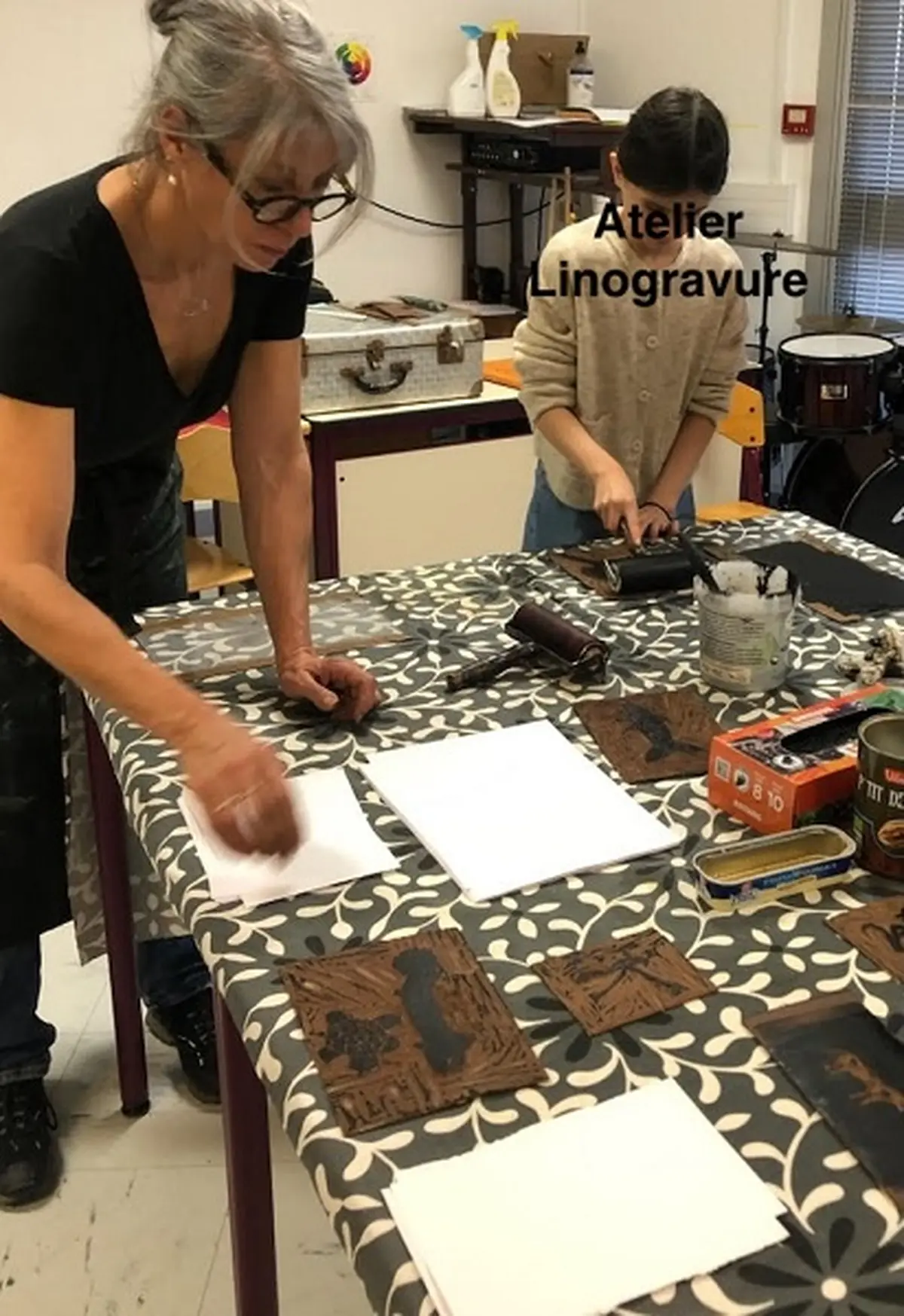 Atelier de linogravure : créez votre ex-libris