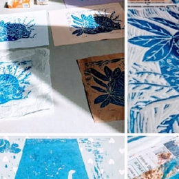 Atelier de linogravure samedi 24 octobre à 10 h 30, Paris 20