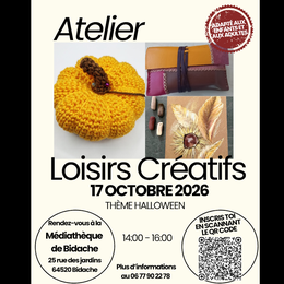Atelier de loisirs créatifs