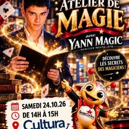Atelier de magie – Yann Magic chez Cultura