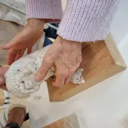 Atelier de modelage, braille et dessin