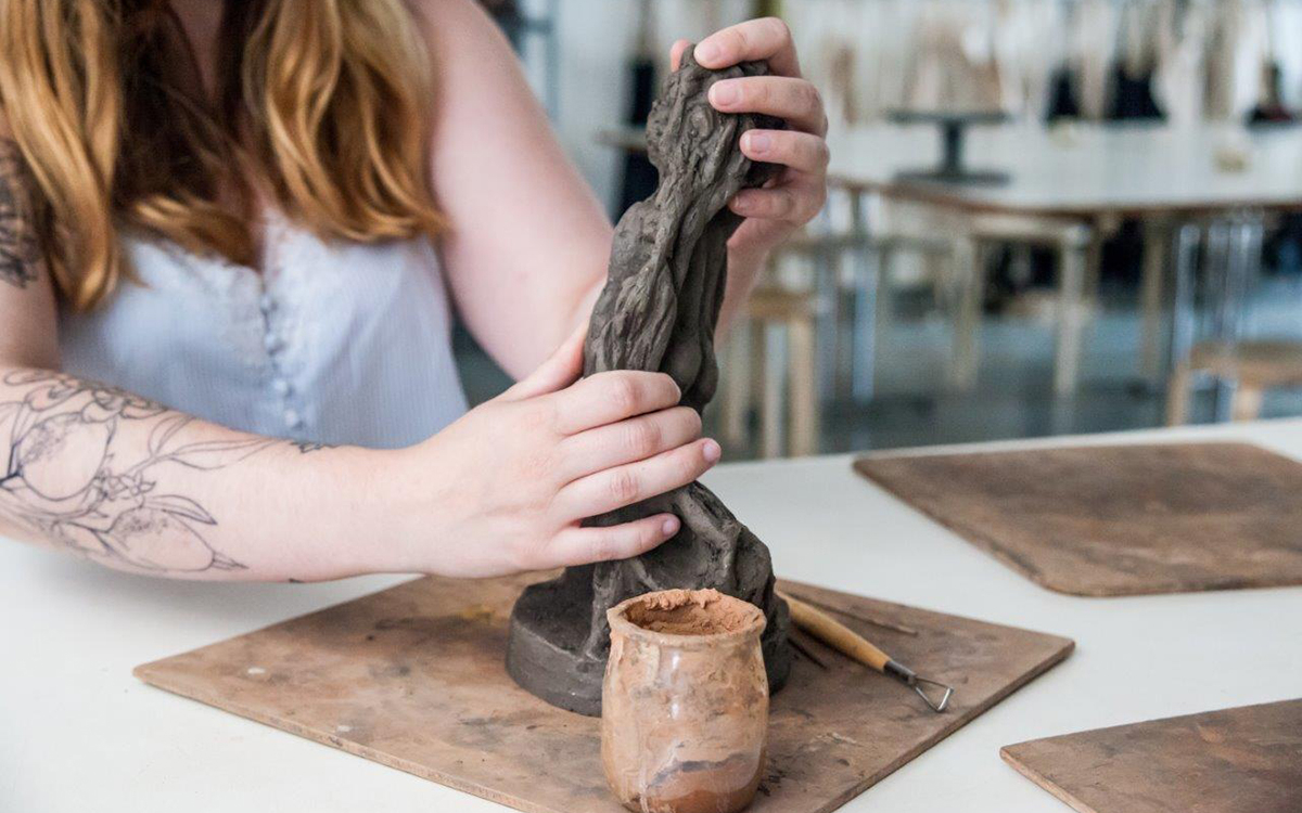 Atelier de modelage Rythme et empreinte