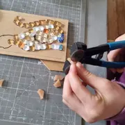 Atelier de mosaïque parent / enfant à Loubieng (64)