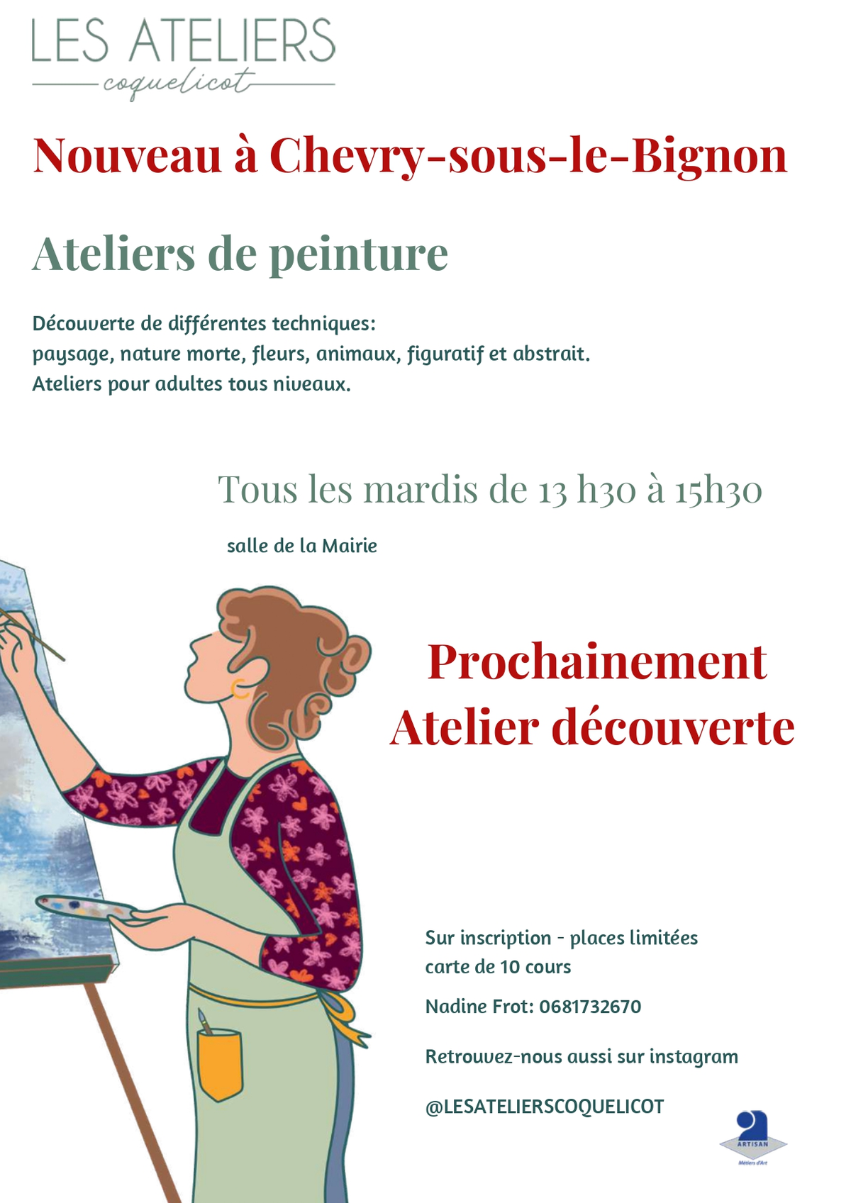 Atelier de peinture